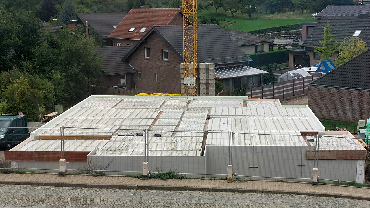 28.09.22 - Und schon ist das Untergeschoss fertig